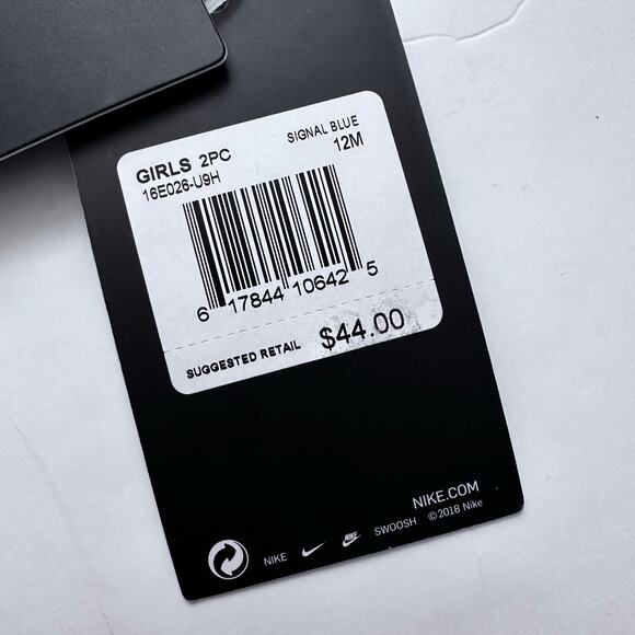 Nike Blue Full Zip Jacket - 12 Months - New with Tags - Picture 7 of 7